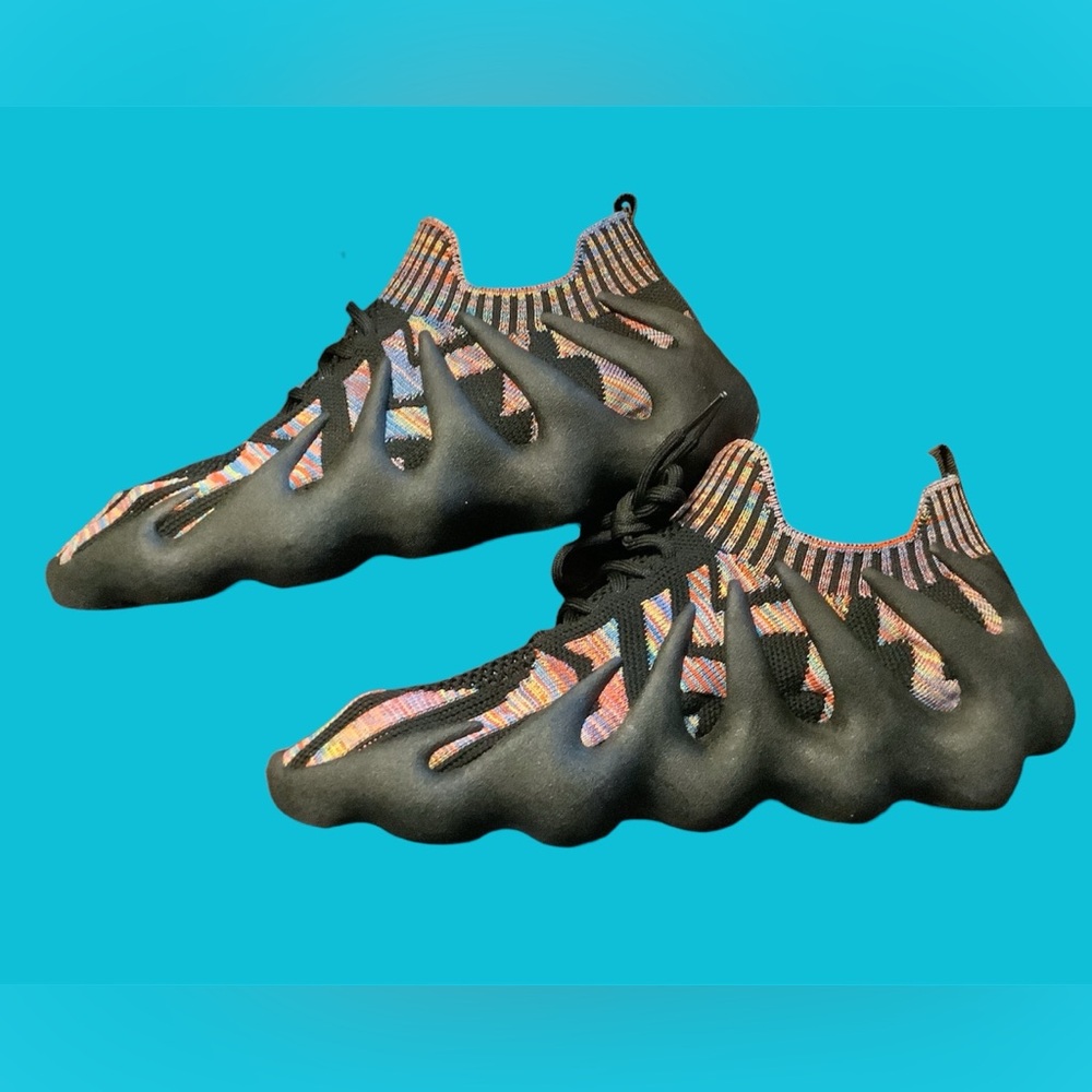Colorful Sneakers with Unique Sole. Super comfy.. NWT